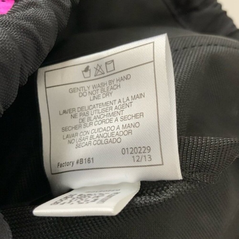 Adidas Fabric Drawstring Backpack Purple - Picture 11 of 12